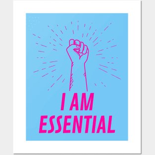 I AM ESSENTIAL Posters and Art